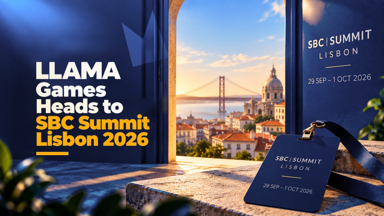 LLAMA Games Heads to SBC Summit Lisbon 2026
