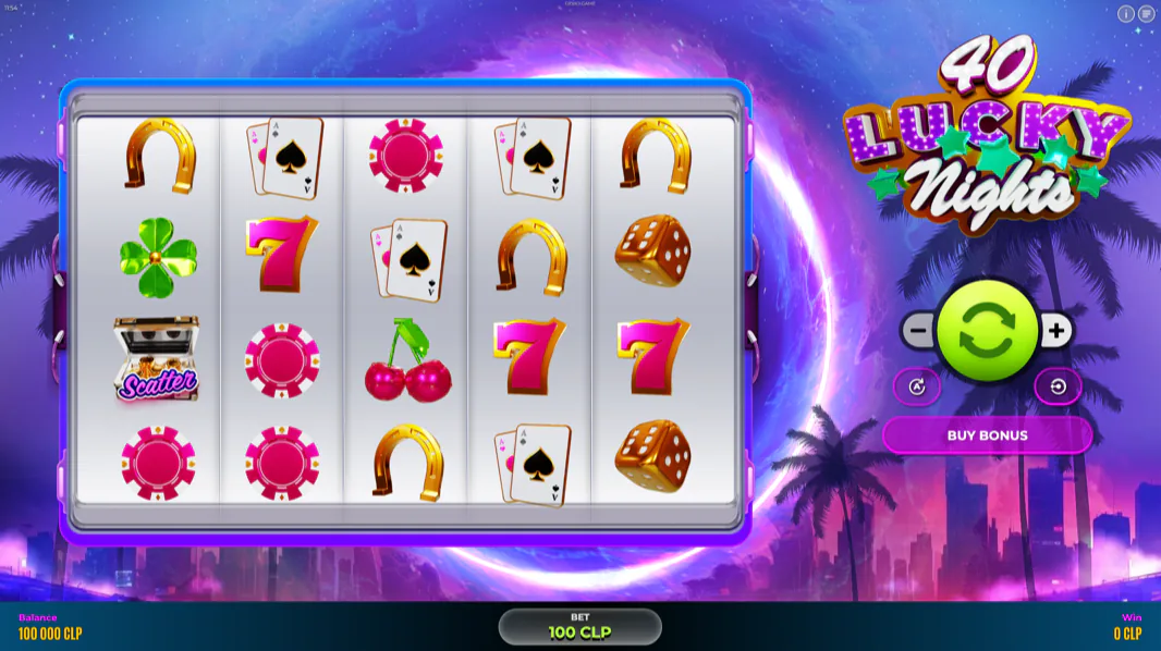 40 Lucky Nights gameplay screenshot 1