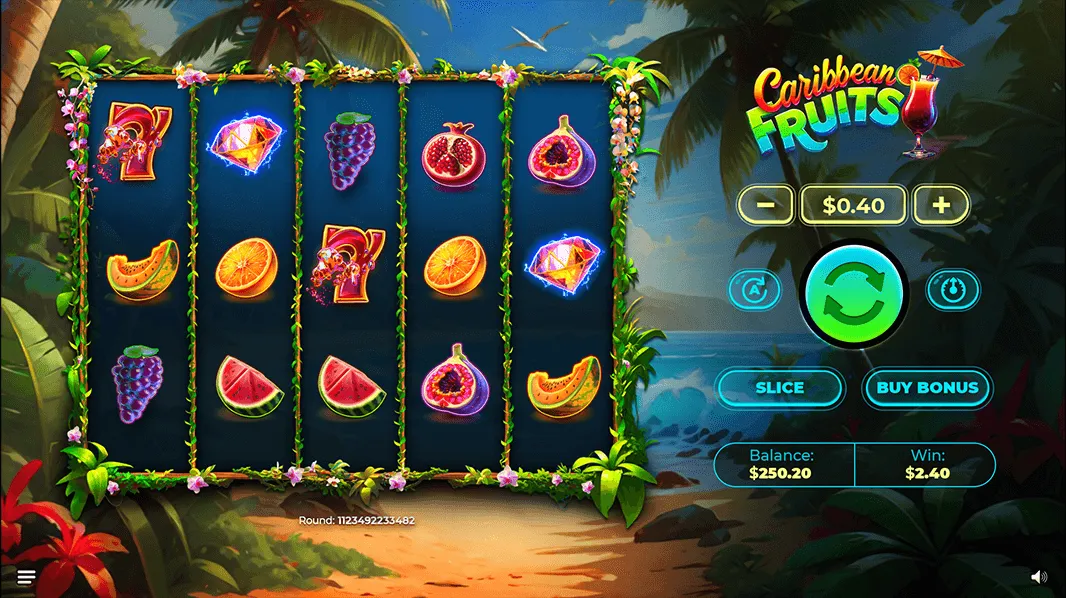 Caribbean Fruits gameplay screenshot 1