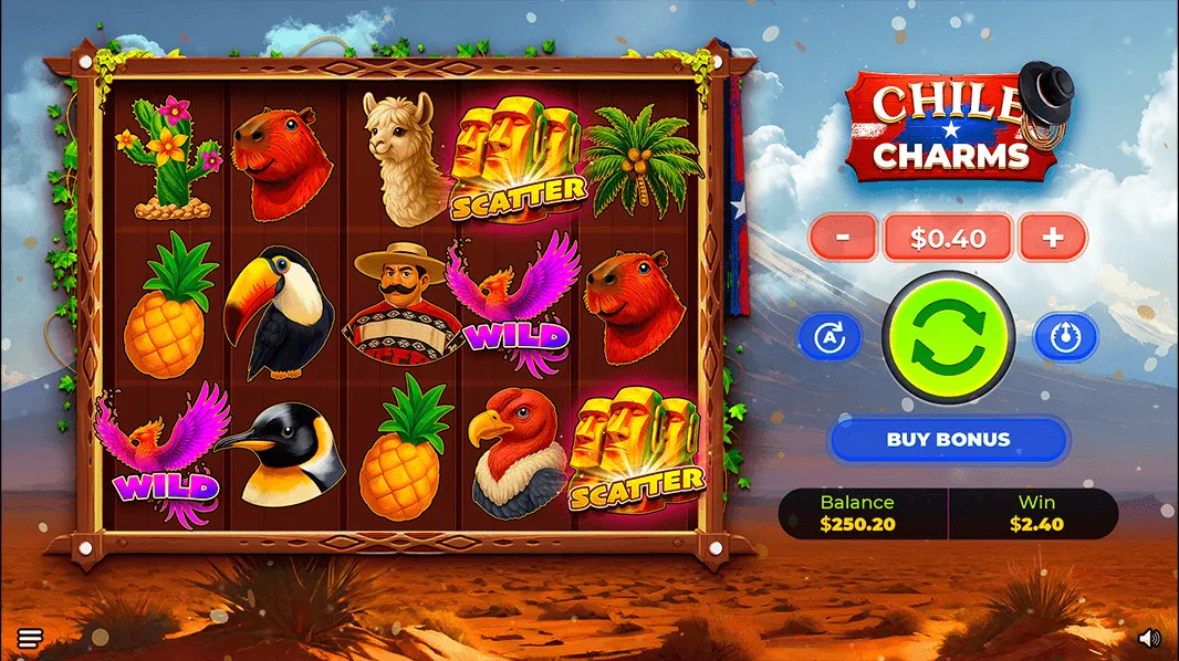 Chile Charms gameplay screenshot 1