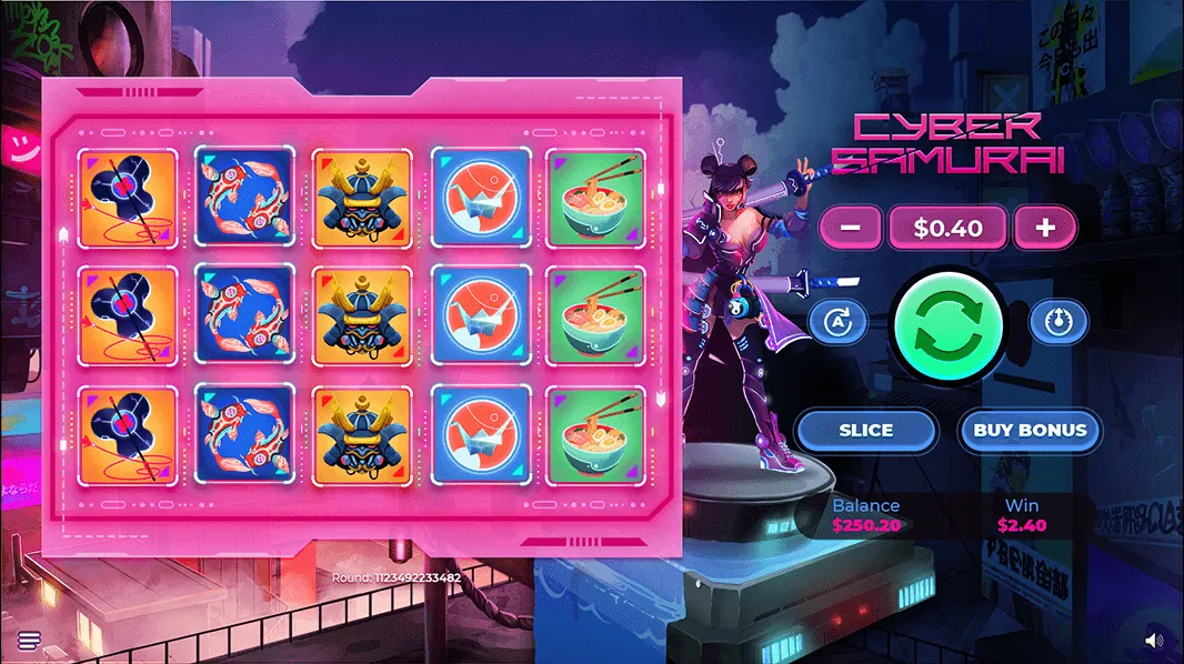 Cyber Samurai gameplay screenshot 1