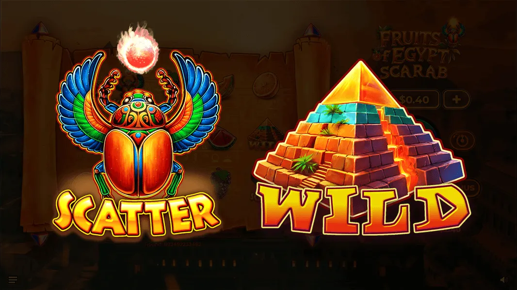 Fruits of Egypt Scarab gameplay screenshot 6