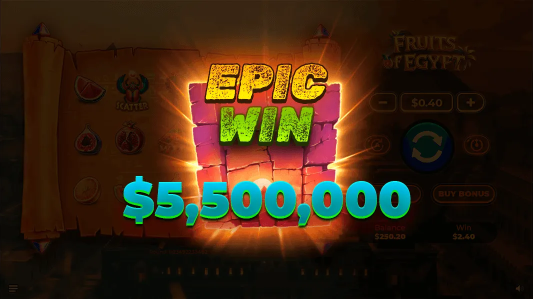 Fruits of Egypt gameplay screenshot 2