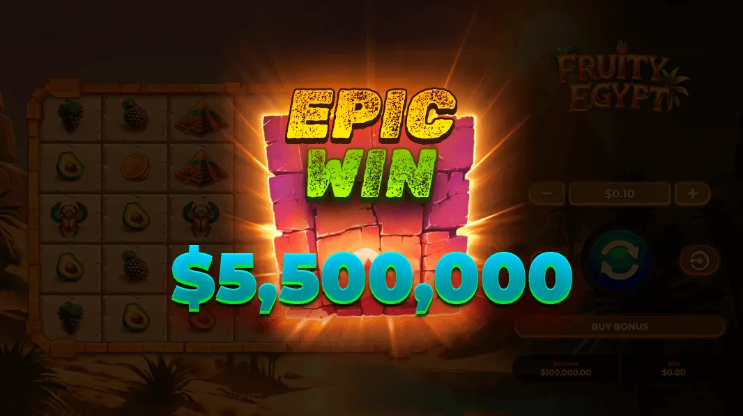 Fruity Egypt gameplay screenshot 2